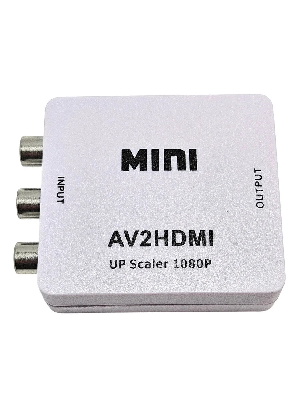 RCA AV to HDMI Converter Adapter V2 1080P Composite CVBS Retro Game Console TV